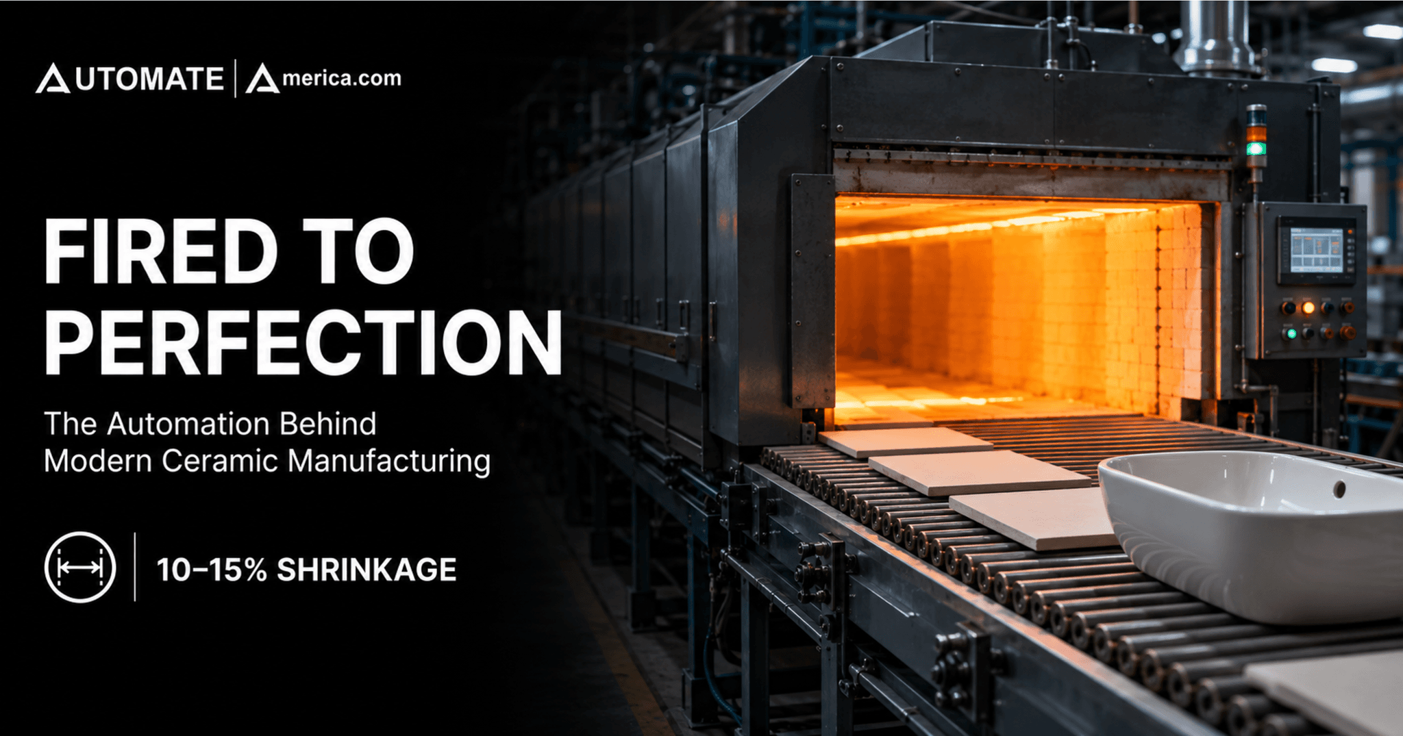 Automation, controls and robotics in glass and ceramics manufacturing — skilled professionals at work